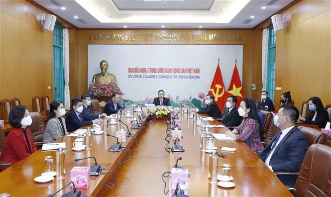 Tăng cường hợp tác hai Đảng Việt Nam - Trung Quốc - Ảnh 1. Tăng cường hợp tác hai Đảng Việt Nam - Trung Quốc - Ảnh 1.