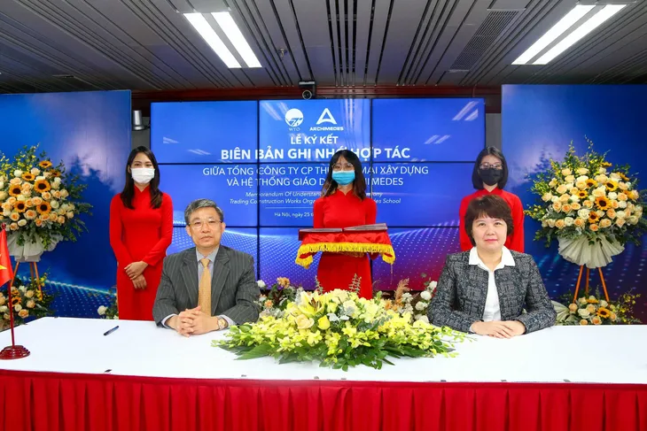 WTO và Archimedes School ký kết hợp tác xây dựng trường liên cấp tại Hinode Royal Park - Ảnh 1. WTO và Archimedes School ký kết hợp tác xây dựng trường liên cấp tại Hinode Royal Park - Ảnh 1.