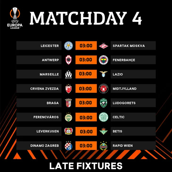 Lịch thi đấu UEFA Europa League đêm nay: Leicester đối đầu Spartak Moscow, Napoli so tài Legai Warsaw - Ảnh 2. Lịch thi đấu UEFA Europa League đêm nay: Leicester đối đầu Spartak Moscow, Napoli so tài Legai Warsaw - Ảnh 2.