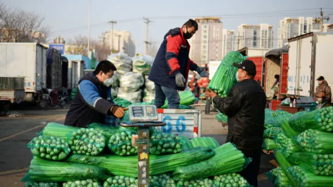 Giá lương thực, thực phẩm tăng chóng mặt tại Trung Quốc - Ảnh 1. Giá lương thực, thực phẩm tăng chóng mặt tại Trung Quốc - Ảnh 1.
