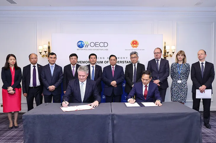 OECD hoan nghênh cam kết cam kết mạnh mẽ của Việt Nam về giảm phát thải - Ảnh 1. OECD hoan nghênh cam kết cam kết mạnh mẽ của Việt Nam về giảm phát thải - Ảnh 1.