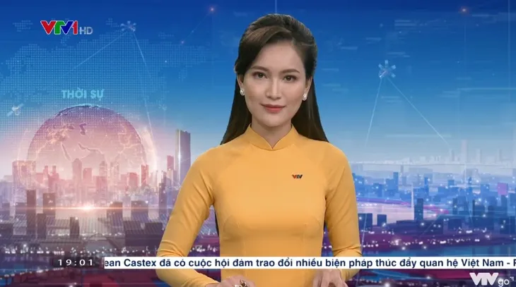 MC 9X của bản tin Thời sự 19h xinh đẹp giữa đời thường - Ảnh 1. MC 9X của bản tin Thời sự 19h xinh đẹp giữa đời thường - Ảnh 1.