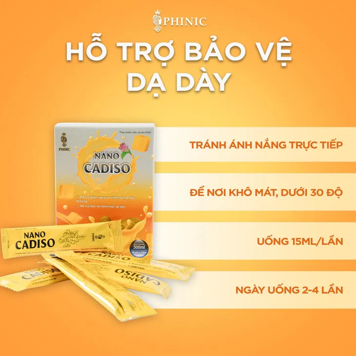 Xoá bỏ nỗi lo dạ dày cùng sản phẩm Nano Cadiso - Ảnh 2. Xoá bỏ nỗi lo dạ dày cùng sản phẩm Nano Cadiso - Ảnh 2.