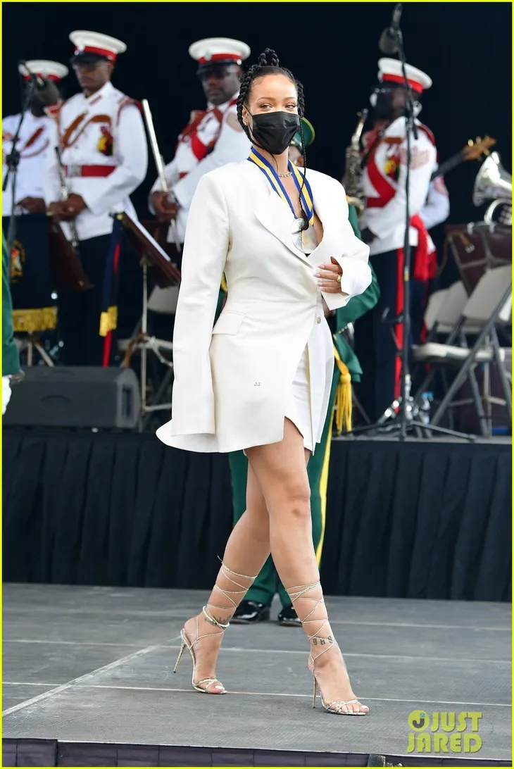 Rihanna được nhận danh hiệu Anh hùng dân tộc của Barbados - Ảnh 2. Rihanna được nhận danh hiệu Anh hùng dân tộc của Barbados - Ảnh 2.