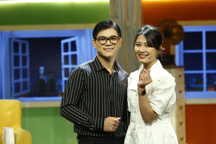 MC Nguyên Khang hài hước ở show hẹn hò Hãy yêu nhau đi - Ảnh 2. MC Nguyên Khang hài hước ở show hẹn hò Hãy yêu nhau đi - Ảnh 2.
