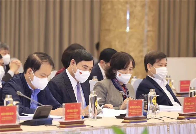 Chủ tịch nước Nguyễn Xuân Phúc chủ trì hội thảo về Nhà nước pháp quyền xã hội chủ nghĩa - Ảnh 5. Chủ tịch nước Nguyễn Xuân Phúc chủ trì hội thảo về Nhà nước pháp quyền xã hội chủ nghĩa - Ảnh 5.