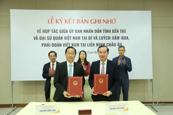 ‘Dư địa để Việt Nam đẩy mạnh hợp tác với EU còn rất lớn’ - Ảnh 3. ‘Dư địa để Việt Nam đẩy mạnh hợp tác với EU còn rất lớn’ - Ảnh 3.