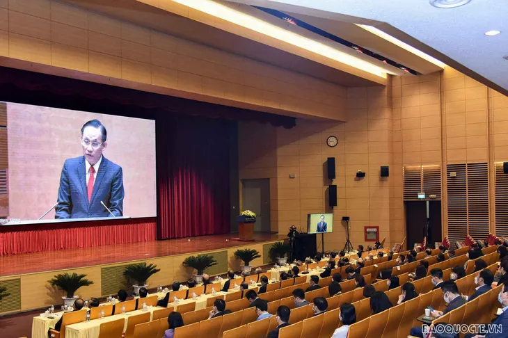 Tổng Bí thư Nguyễn Phú Trọng: Khí thế mới, xung lực mới trong hoạt động đối ngoại - Ảnh 5. Tổng Bí thư Nguyễn Phú Trọng: Khí thế mới, xung lực mới trong hoạt động đối ngoại - Ảnh 5.