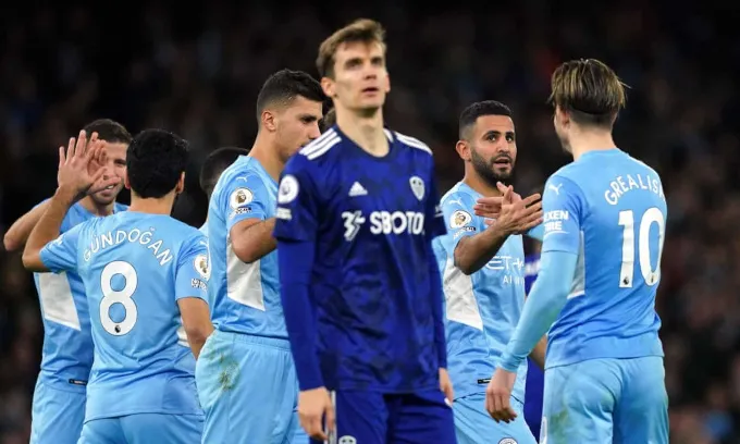 Manchester City thắng Leeds United 7 bàn không gỡ - Ảnh 1. Manchester City thắng Leeds United 7 bàn không gỡ - Ảnh 1.