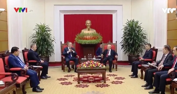 Tổng Bí thư Nguyễn Phú Trọng nhận giải thưởng Lenin - Ảnh 3. Tổng Bí thư Nguyễn Phú Trọng nhận giải thưởng Lenin - Ảnh 3.