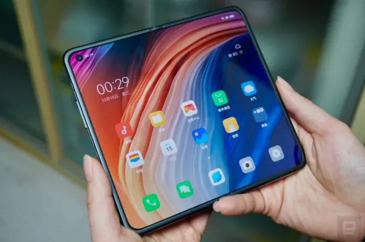 Oppo ra mắt smartphone màn hình gập Find N, kính thông minh Air Glass - Ảnh 1. Oppo ra mắt smartphone màn hình gập Find N, kính thông minh Air Glass - Ảnh 1.