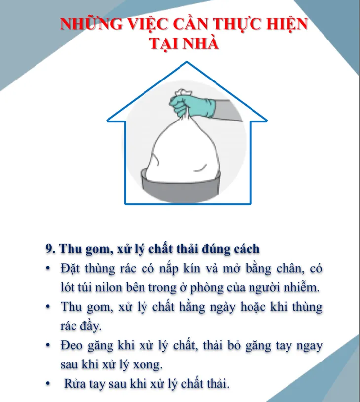 Đầy đủ các hướng dẫn F0 tự xét nghiệm, điều trị và chăm sóc tại nhà - Ảnh 22. Đầy đủ các hướng dẫn F0 tự xét nghiệm, điều trị và chăm sóc tại nhà - Ảnh 22.