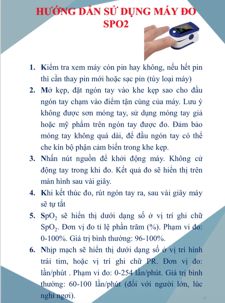 Đầy đủ các hướng dẫn F0 tự xét nghiệm, điều trị và chăm sóc tại nhà - Ảnh 30. Đầy đủ các hướng dẫn F0 tự xét nghiệm, điều trị và chăm sóc tại nhà - Ảnh 30.