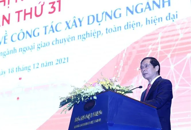 Phó Thủ tướng Phạm Bình Minh: Vận dụng ngoại giao số vào ngoại giao hiện đại - Ảnh 1. Phó Thủ tướng Phạm Bình Minh: Vận dụng ngoại giao số vào ngoại giao hiện đại - Ảnh 1.