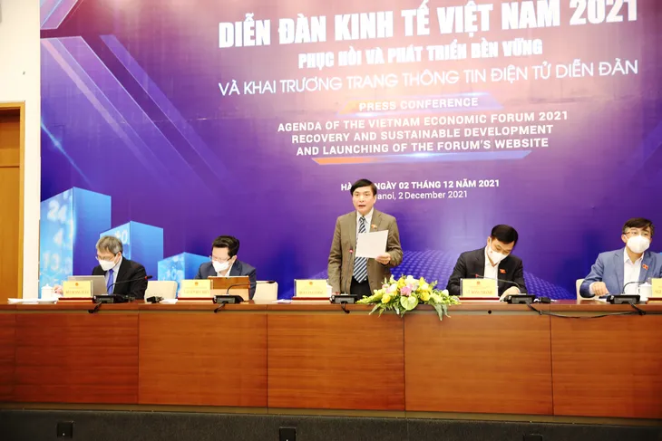 Diễn đàn Kinh tế Việt Nam 2021: Phục hồi và phát triển bền vững - Ảnh 1. Diễn đàn Kinh tế Việt Nam 2021: Phục hồi và phát triển bền vững - Ảnh 1.