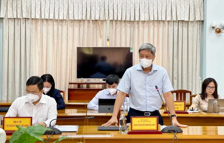 Bộ Y tế kiểm tra công tác phòng, chống dịch tại An Giang - Ảnh 2. Bộ Y tế kiểm tra công tác phòng, chống dịch tại An Giang - Ảnh 2.