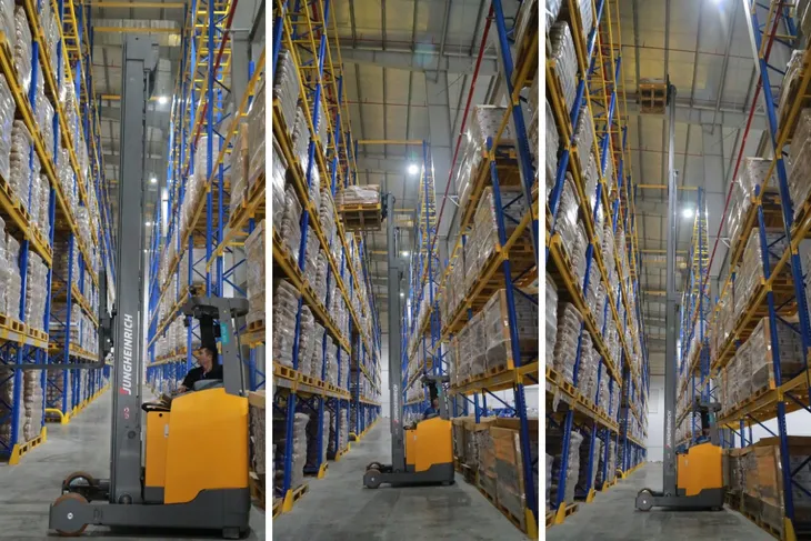 Xe nâng Jungheinrich Reach Truck ETVn - Giải pháp tối ưu xếp hàng kệ cao - Ảnh 1. Xe nâng Jungheinrich Reach Truck ETVn - Giải pháp tối ưu xếp hàng kệ cao - Ảnh 1.