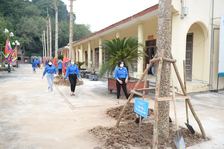 Phát động trồng hơn 1.000 cây mộc miên tại suối Yến, chùa Hương - Ảnh 6.