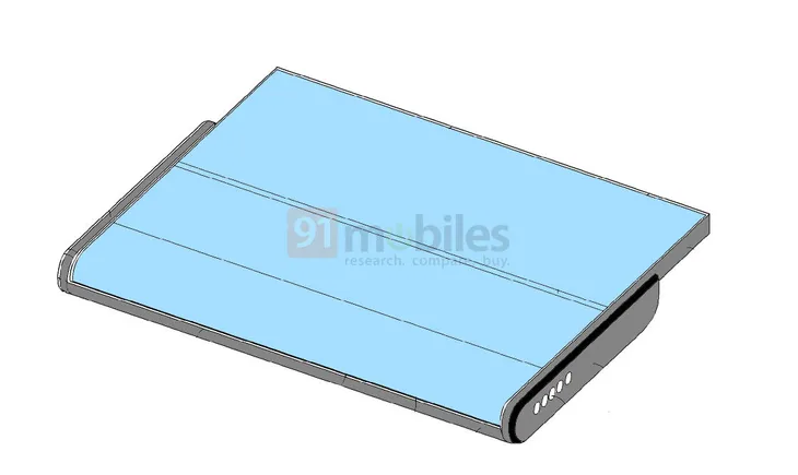 Samsung sắp ra mắt smartphone màn hình có thể cuộn và gập lại? - Ảnh 2. Samsung sắp ra mắt smartphone màn hình có thể cuộn và gập lại? - Ảnh 2.