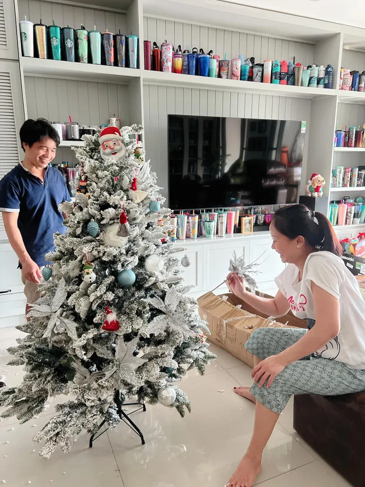 Loạt diễn viên Việt trang hoàng nhà cửa đón Giáng sinh - Ảnh 6. Loạt diễn viên Việt trang hoàng nhà cửa đón Giáng sinh - Ảnh 6.