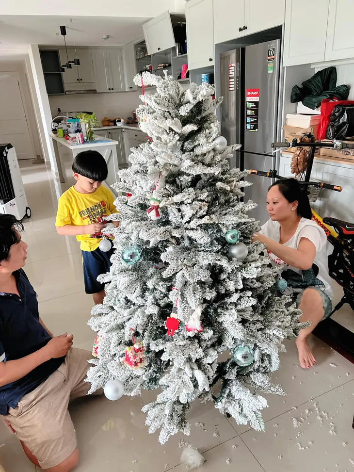 Loạt diễn viên Việt trang hoàng nhà cửa đón Giáng sinh - Ảnh 7. Loạt diễn viên Việt trang hoàng nhà cửa đón Giáng sinh - Ảnh 7.