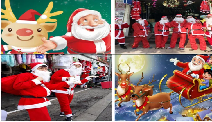 Nhiều ông già Noel thất nghiệp mùa Giáng sinh năm nay - Ảnh 1. Nhiều ông già Noel thất nghiệp mùa Giáng sinh năm nay - Ảnh 1.