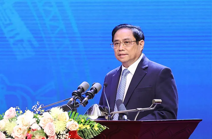 Thủ tướng Phạm Minh Chính: Chung sức, đồng lòng tạo bứt phá mới trong năng suất lao động - Ảnh 1. Thủ tướng Phạm Minh Chính: Chung sức, đồng lòng tạo bứt phá mới trong năng suất lao động - Ảnh 1.