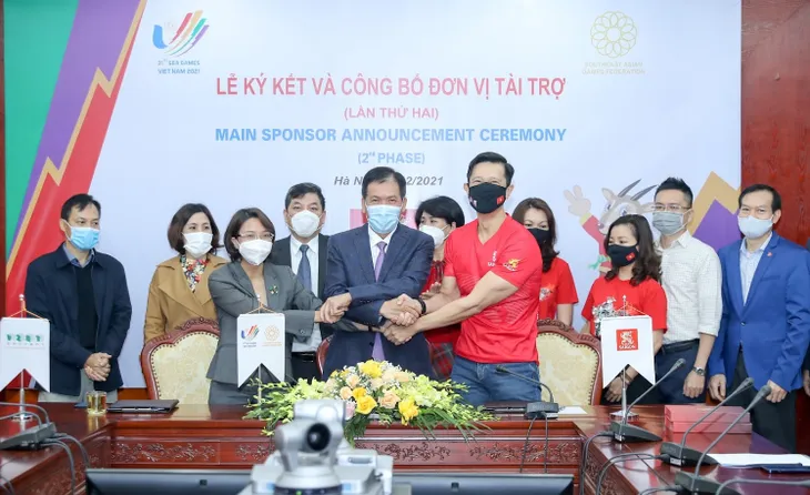 Công bố nhà tài trợ cho SEA Games 31 và ĐTQG Việt Nam - Ảnh 2. Công bố nhà tài trợ cho SEA Games 31 và ĐTQG Việt Nam - Ảnh 2.