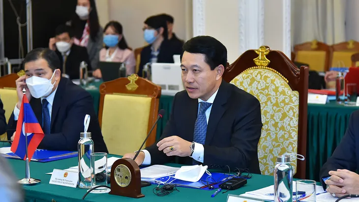 Việt Nam - Lào duy trì đường biên giới ổn định, thúc đẩy hợp tác phát triển KT-XH - Ảnh 1. Việt Nam - Lào duy trì đường biên giới ổn định, thúc đẩy hợp tác phát triển KT-XH - Ảnh 1.