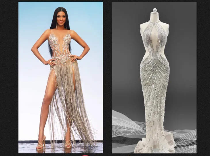 Bình chọn trang phục dạ hội cho Kim Duyên tại Miss Universe 2021 - Ảnh 8. Bình chọn trang phục dạ hội cho Kim Duyên tại Miss Universe 2021 - Ảnh 8.