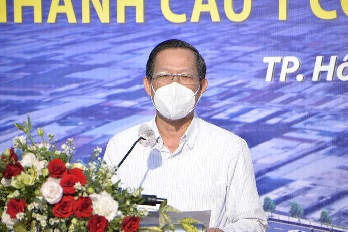 Thông xe nhánh 1 cầu Bưng giảm ùn tắc ở cửa ngõ Tây Bắc TP Hồ Chí Minh - Ảnh 1. Thông xe nhánh 1 cầu Bưng giảm ùn tắc ở cửa ngõ Tây Bắc TP Hồ Chí Minh - Ảnh 1.