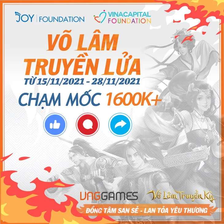 Võ Lâm Truyền Kỳ trao 1,6 tỷ VND đến những hoàn cảnh bị ảnh hưởng bởi COVID-19 - Ảnh 1. Võ Lâm Truyền Kỳ trao 1,6 tỷ VND đến những hoàn cảnh bị ảnh hưởng bởi COVID-19 - Ảnh 1.