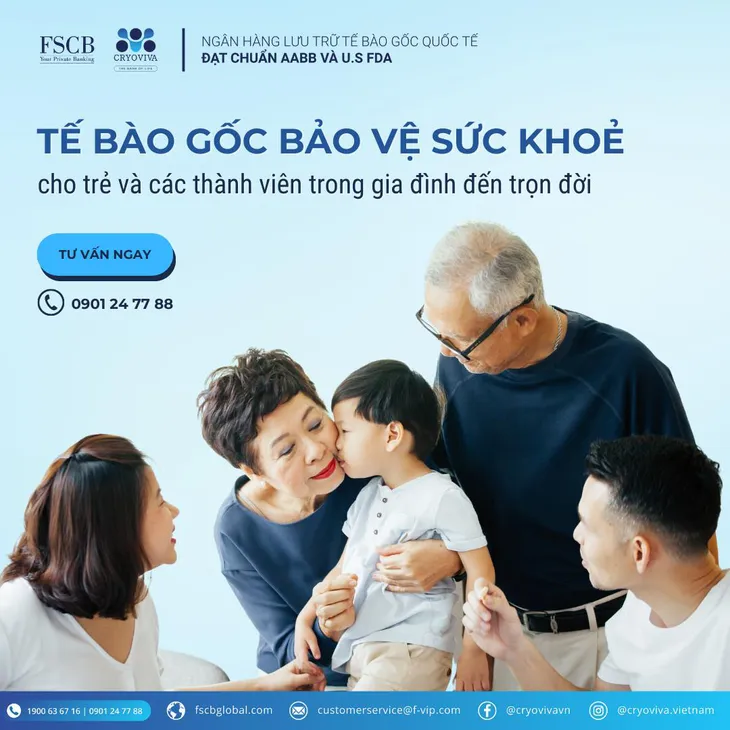 FSCB Cryoviva Vietnam - Ngân hàng lưu trữ tiên phong của Cryoviva tại Việt Nam - Ảnh 1. FSCB Cryoviva Vietnam - Ngân hàng lưu trữ tiên phong của Cryoviva tại Việt Nam - Ảnh 1.