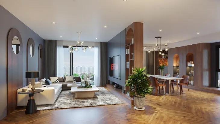 Căn hộ độc bản thể hiện đẳng cấp và làm thăng hoa giá trị sống ngay trung tâm Hà Nội - Ảnh 1. Căn hộ độc bản thể hiện đẳng cấp và làm thăng hoa giá trị sống ngay trung tâm Hà Nội - Ảnh 1.