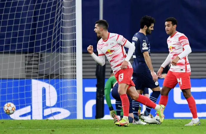 UEFA Champions League | Bảng A | PSG thắng đậm Brugge, Man City gục ngã trước Leipzig - Ảnh 2. UEFA Champions League | Bảng A | PSG thắng đậm Brugge, Man City gục ngã trước Leipzig - Ảnh 2.