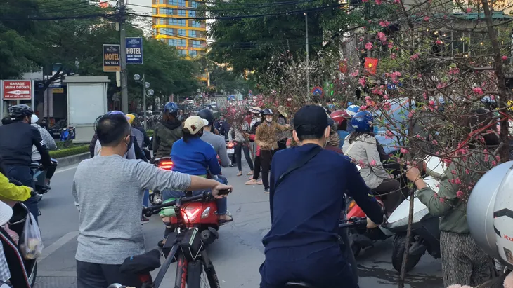 Người dân Hà Nội hối hả mang hoa về nhà trong ngày cuối của năm Âm lịch - Ảnh 15. Người dân Hà Nội hối hả mang hoa về nhà trong ngày cuối của năm Âm lịch - Ảnh 15.