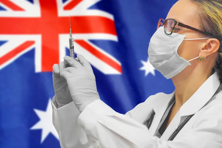 Australia tiếp nhận lô vaccine ngừa COVID-19 đầu tiên - Ảnh 1. Australia tiếp nhận lô vaccine ngừa COVID-19 đầu tiên - Ảnh 1.