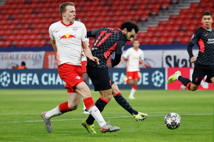 RB Leipzig 0-2 Liverpool: Salah, Mane trừng phạt sai lầm của đối thủ! - Ảnh 1. RB Leipzig 0-2 Liverpool: Salah, Mane trừng phạt sai lầm của đối thủ! - Ảnh 1.