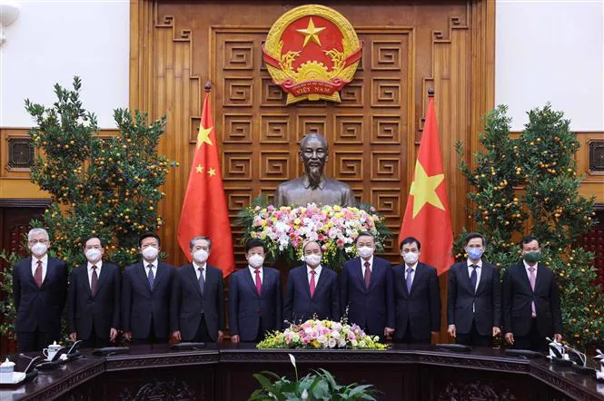 Thủ tướng Nguyễn Xuân Phúc tiếp Bộ trưởng Công an Trung Quốc - Ảnh 2. Thủ tướng Nguyễn Xuân Phúc tiếp Bộ trưởng Công an Trung Quốc - Ảnh 2.