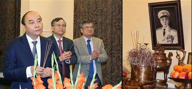 Thủ tướng dâng hương tưởng nhớ các đồng chí nguyên lãnh đạo đã từ trần - Ảnh 3. Thủ tướng dâng hương tưởng nhớ các đồng chí nguyên lãnh đạo đã từ trần - Ảnh 3.