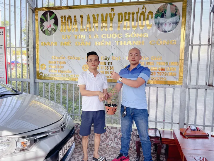 Thiên đường lan đột biến đẹp mê hồn của nghệ nhân Trương Xuân Tuấn - Ảnh 10.