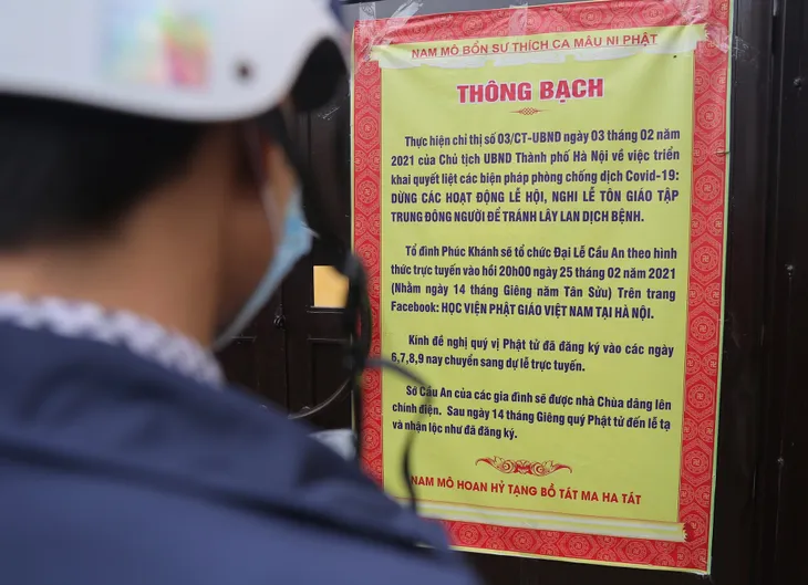 Cảnh tượng chưa từng có tại lễ cầu an chùa Phúc Khánh - Ảnh 10. Cảnh tượng chưa từng có tại lễ cầu an chùa Phúc Khánh - Ảnh 10.