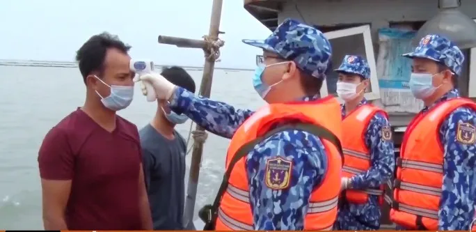 Dịch COVID-19: Ngăn ngừa ngư dân tiếp xúc tàu nước ngoài - Ảnh 1. Dịch COVID-19: Ngăn ngừa ngư dân tiếp xúc tàu nước ngoài - Ảnh 1.
