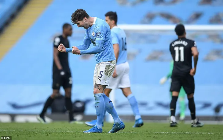 Man City 2-1 West Ham: John Stones sắm vai người hùng - Ảnh 3. Man City 2-1 West Ham: John Stones sắm vai người hùng - Ảnh 3.