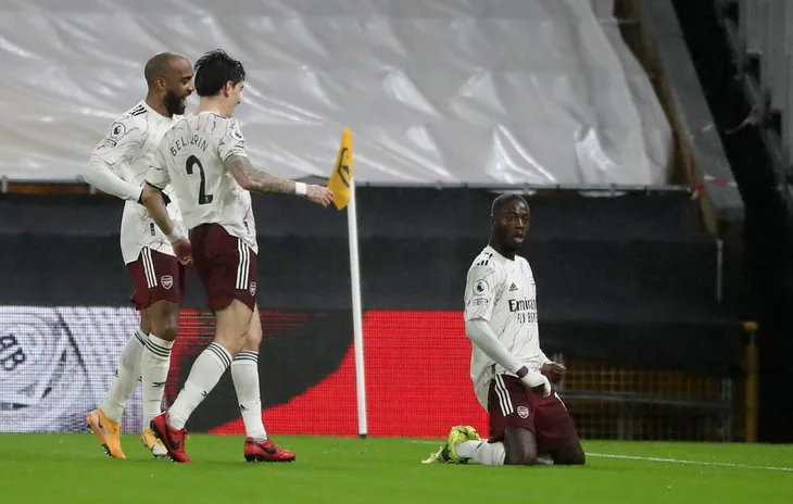 Wolves 2-1 Arsenal: 2 thẻ đỏ, Pháo thủ đứt mạch bất bại - Ảnh 4. Wolves 2-1 Arsenal: 2 thẻ đỏ, Pháo thủ đứt mạch bất bại - Ảnh 4.