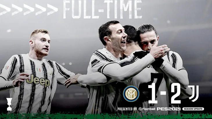 Juventus 2-1 Inter Milan: Ronaldo lập cú đúp, Juve chiếm lợi thế bán kết Cúp Quốc gia Italia - Ảnh 3. Juventus 2-1 Inter Milan: Ronaldo lập cú đúp, Juve chiếm lợi thế bán kết Cúp Quốc gia Italia - Ảnh 3.