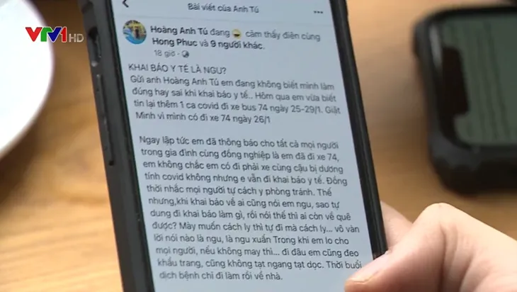 Bạn trẻ đi khai báo y tế về bị chỉ trích là ngu xuẩn - Ảnh 1. Bạn trẻ đi khai báo y tế về bị chỉ trích là ngu xuẩn - Ảnh 1.