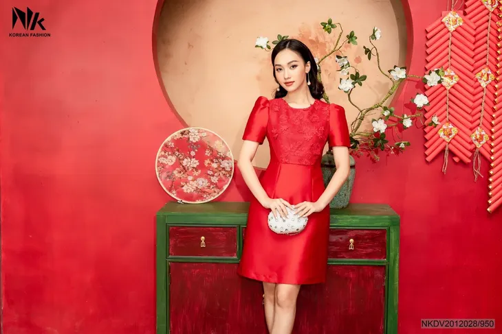 Ghim sẵn loạt váy xinh diện Tết 2021 cùng NK Fashion – Thời trang Hàn Quốc - Ảnh 3. Ghim sẵn loạt váy xinh diện Tết 2021 cùng NK Fashion – Thời trang Hàn Quốc - Ảnh 3.