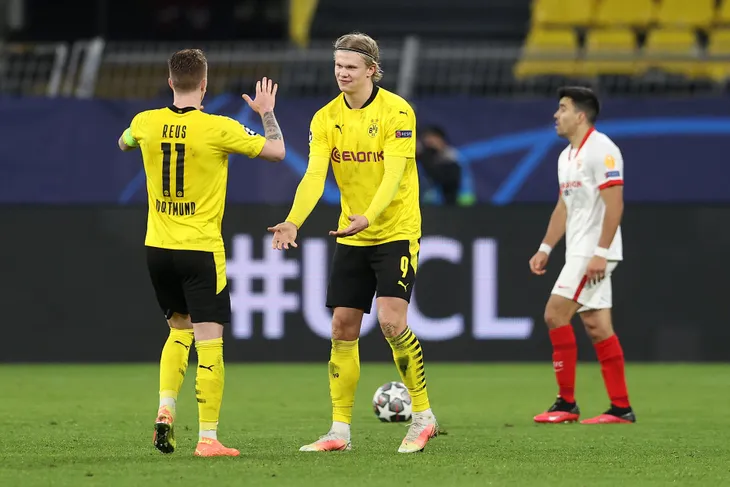 Erling Haaland lập kỉ lục tại Champions League - Ảnh 3. Erling Haaland lập kỉ lục tại Champions League - Ảnh 3.