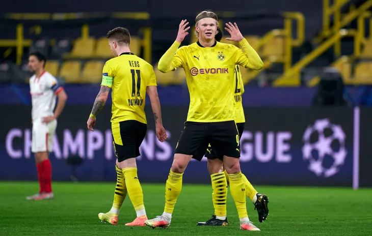 Erling Haaland lập kỉ lục tại Champions League - Ảnh 2. Erling Haaland lập kỉ lục tại Champions League - Ảnh 2.
